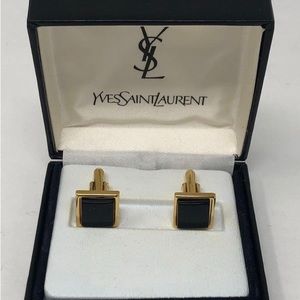 Yves Saint Laurent cuff links